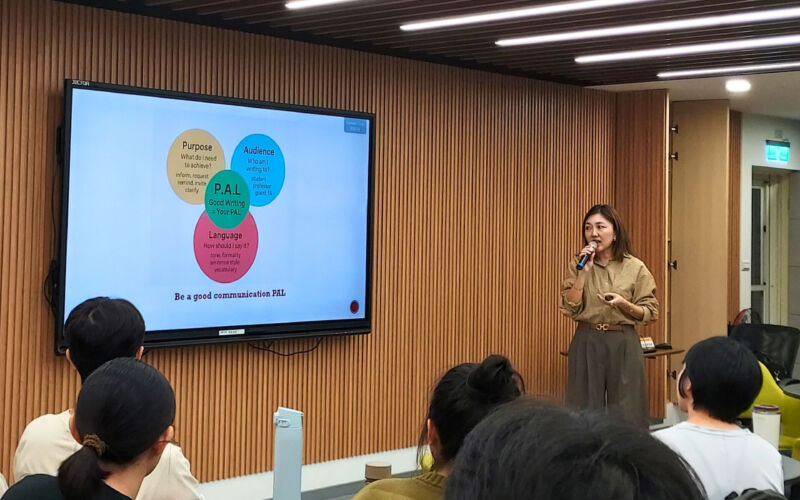 用文字建立連結 培養EMI TA的專業溝通素養